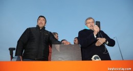 Başkan Murat Aydın balıkçı teknesiyle Riva Deresine açıldı