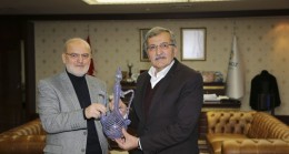 Başkan Aydın’dan Başkan Çelikbilek’e Ziyaret