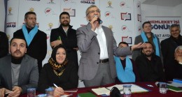 Murat Aydın vatandaşları dinliyor