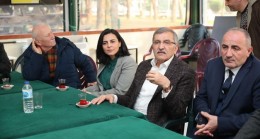 Murat Aydın Çubuklu’da site ziyareti gerçekleştirdi