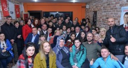 CHP Beykoz Belediye Başkan Adayı Coşkun Tosun işitme engellileri ağırladı.