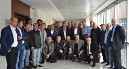 Kulüpler Başkana tebrik ziyaretinde bulundu