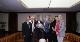 Başkan Murat Aydın Tebrikleri Kabul Etti.