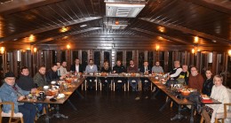 Dilmaç, basın mensuplarıyla buluştu