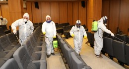 BEYKOZ’DA KORONAVİRÜSE KARŞI İLAÇLAMA SEFERBERLİĞİ DEVAM EDİYOR