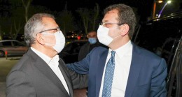 İmamoğlu’ndan Murat Aydın’a taziye ziyareti