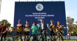 Yaz Spor Eğitimleri’ne Renkli Kapanış