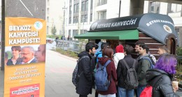 “BEYKOZ KAHVECİSİ” VİZE HAFTASI’NDA KAMPÜSTE