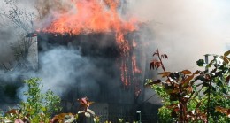 Çiğdem Mahallesinde çıkan yangın korkuttu