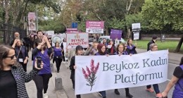 Beykoz tek ses kadın cinayetlerine hayır