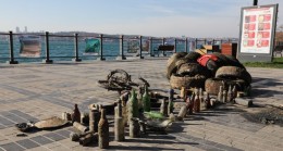 BEYKOZ’DA DENİZ ATIKLARI SERGİLENDİ