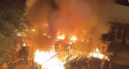 Beykoz Çavuşbaşı’nda Depo Yangını Korkuttu