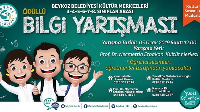 Kültür-Sanat Merkezleri’nde Bilgi Yarışması Heyecanı