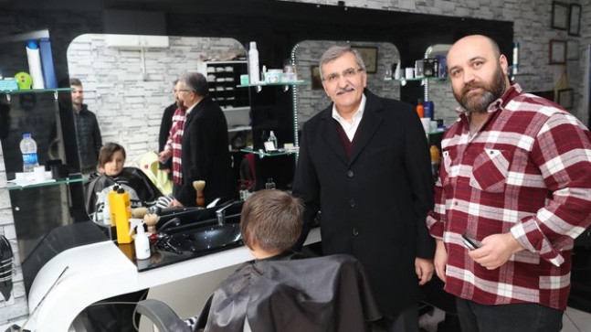 Murat Aydın, Kavacık semtinde esnafı tek tek ziyaret etti