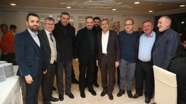 Murat Aydın ilçe belediye meclis üyesi aday adaylarıyla bir araya geldi