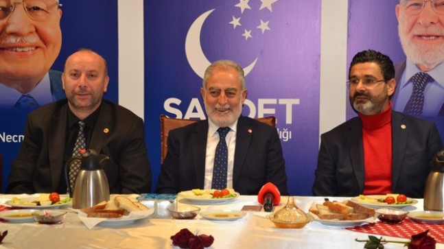 Saadet Partisi İBB Başkan Adayı Necdet Gökçınar basınla buluştu