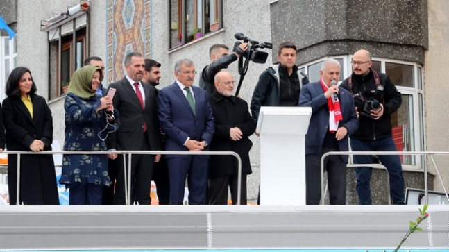 İBB Adayı Binali Yıldırım “Yolları böleriz, Türkiye’yi böldürtmeyiz”