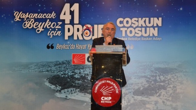 Coşkun Tosun 41 Maddeden oluşan projelerini tanıttı