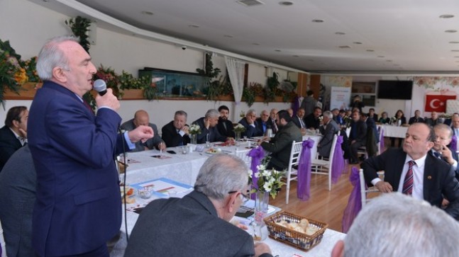 COŞKUN TOSUN’UN DAVETİNE MUHTARLARDAN YOĞUN KATILIM