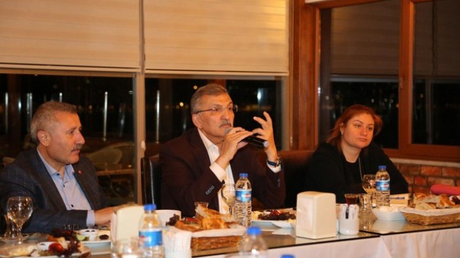 Başkan Murat Aydın Sahurda Okul Müdürlerini Konuk Etti