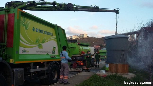 Beykoz’un Temiz Çöp Konteynerleri