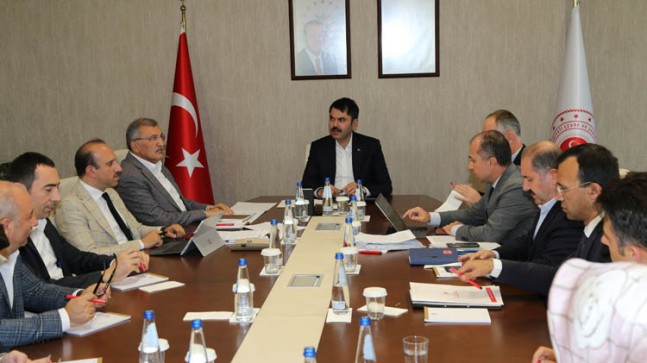 Bakan Kurum Beykoz’da imar konusunu değerlendirdi