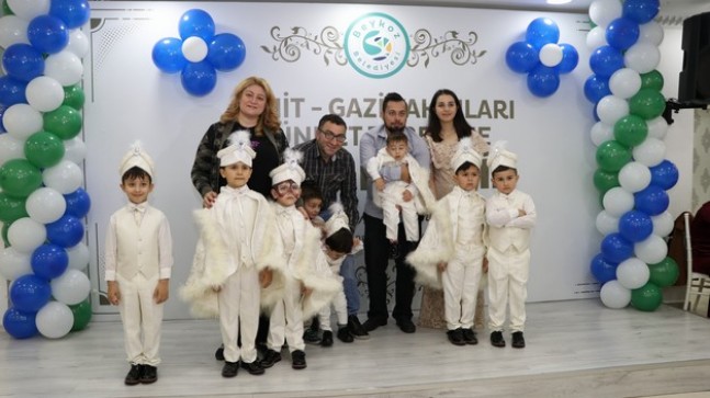 Beykoz Belediyesinden Şehit Ailelerine Sünnet Sevinci