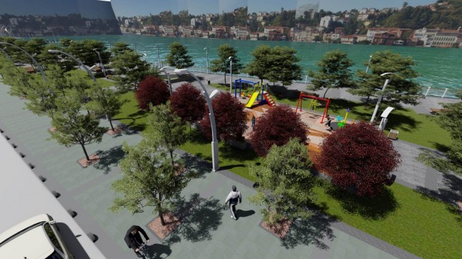 Beykoz Sahili Güzelleşiyor