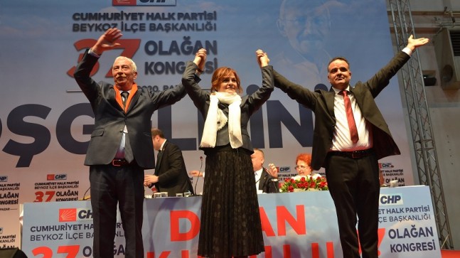 CHP Beykoz’da Aydın Düzgün yeniden ilçe başkanı seçildi