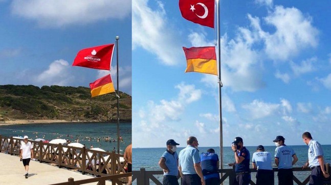 Riva Elmasburnu’ndaki Bayrak Krizi Bitmedi