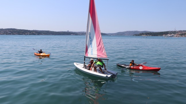 Beykoz Sahili Su Sporlarıyla Renklendi
