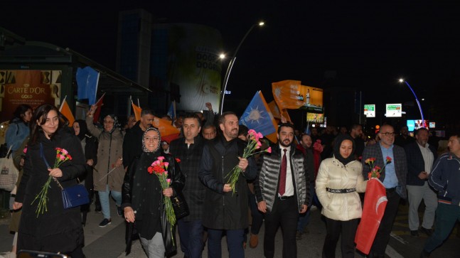 AK Parti Beykoz 2053 Hedefiyle Yürüdü