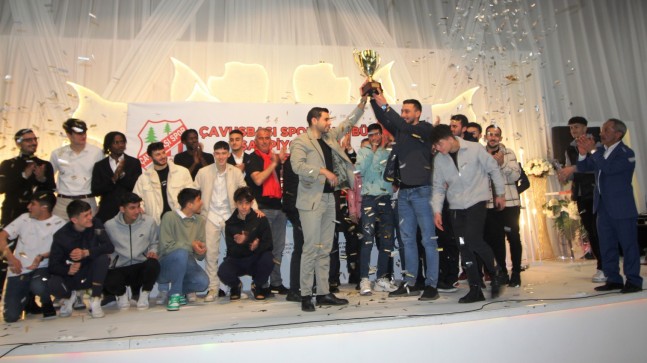 ÇAVUŞBAŞISPOR ŞAMPİYONLUĞUNU KUTLADI
