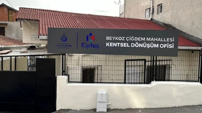 İBB Çiğdem Mahallesinde kentsel dönüşüm ofisi açtı