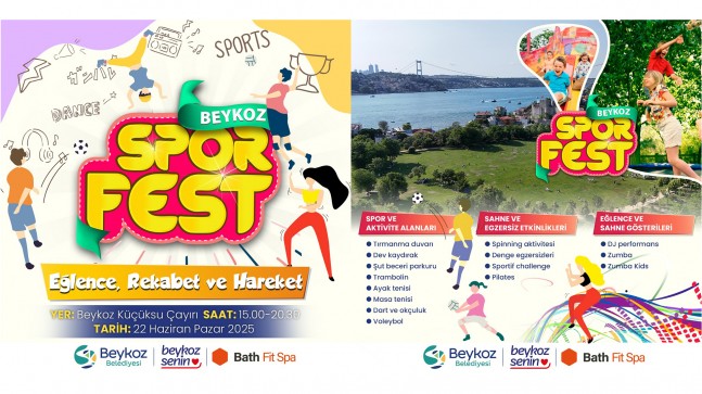 Beykoz Spor Fest ile Yaz Coşkusu Küçüksu Çayırı’nda Yaşanacak