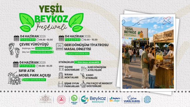 Sürdürülebilir Bir Gelecek için “Yeşil Beykoz Festivali”