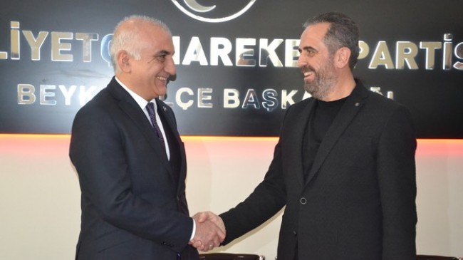 Hanefi Dilmaç, MHP’yi ziyaret etti