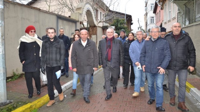 COŞKUN TOSUN DURMUYOR: KANLICA VE ANADOLUHİSARI’NI DOLAŞTI