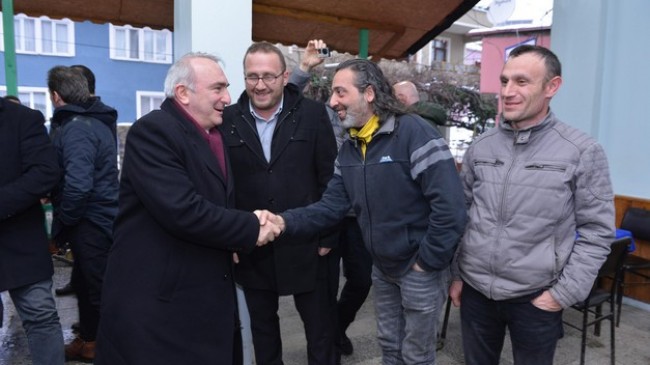 COŞKUN TOSUN’U KAR YAĞIŞI DA DURDURAMADI