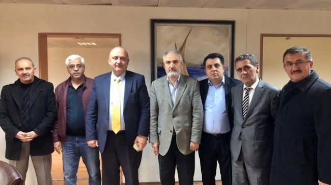 Dernekler Birliği Heyeti Süleyman Erdoğdu’ya ziyarette bulundu