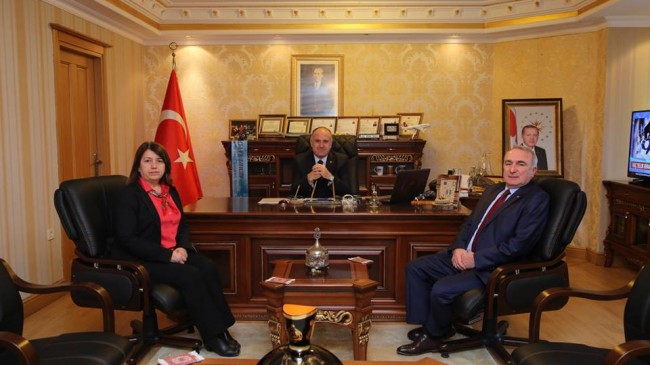 COŞKUN TOSUN’DAN BEYKOZ KAYMAKAMI AHMET KATIRCI’YA NEZAKET ZİYARETİ