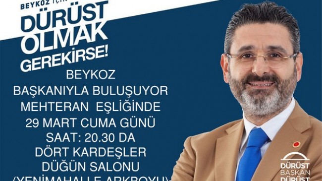 Kaşıtoğlu Cuma Akşamı Kastamonulularla Buluşuyor