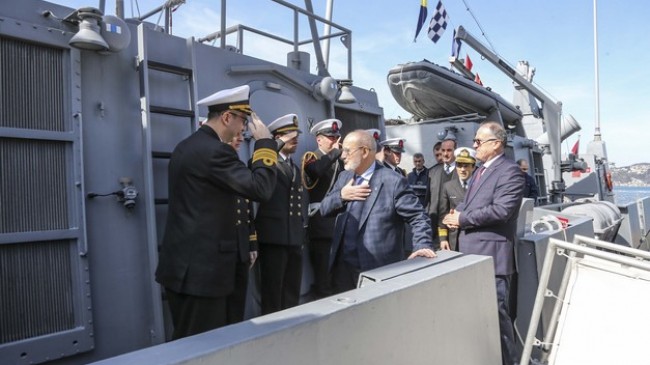 Başkan Yücel Çelikbilek TCG Tufan Gemisi’ni Ziyaret Etti