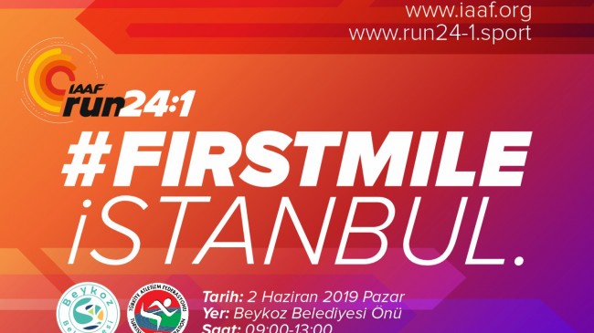 RUN24:1 KOŞUSU HEYECANI DÜNYAYLA AYNI ANDA BEYKOZ’DA