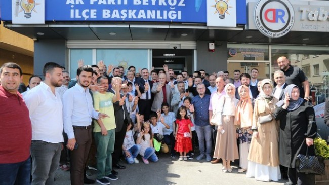 AK Parti Teşkilatında bayramlaşma