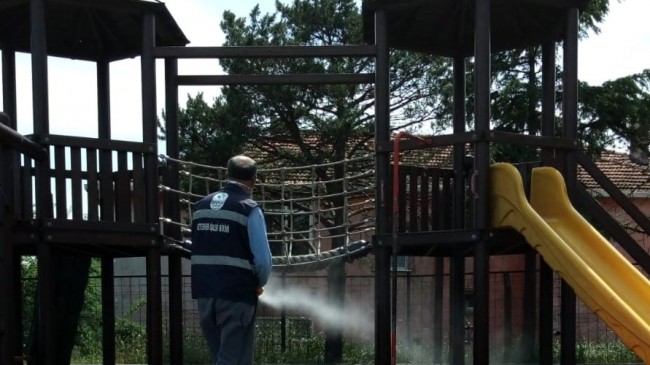 Beykoz Belediyesi İlaçlama Ekipleri Görev Başında