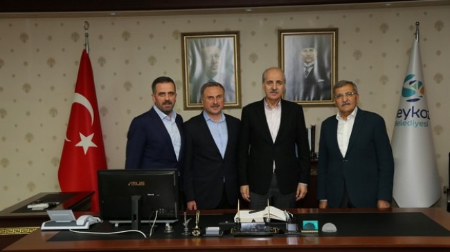 Numan Kurtulmuş ve Hasan Sert Beykoz’a Geldi