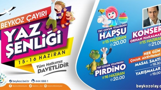 Tarihi Beykoz Çayırı’nda Yaz Şenliği Başlıyor