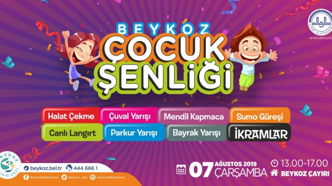 TARİHİ BEYKOZ ÇAYIRI’NDA ‘BEYKOZ ÇOCUK ŞENLİĞİ’ BAŞLIYOR