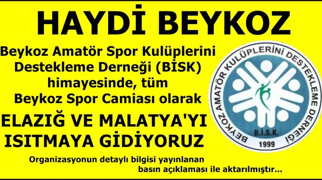 BİSK depremzedelere yardım kampanyası başlattı
